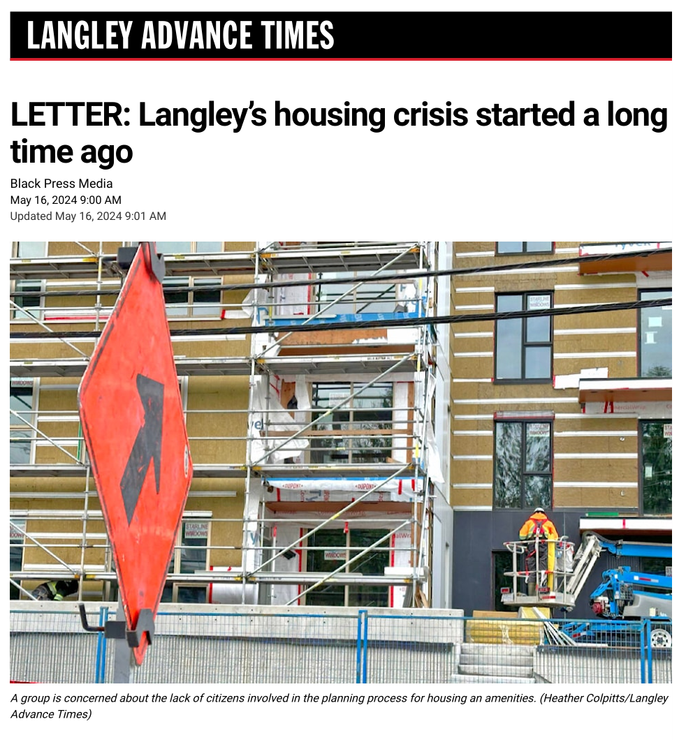 May 2024 letter to editor about incremental development