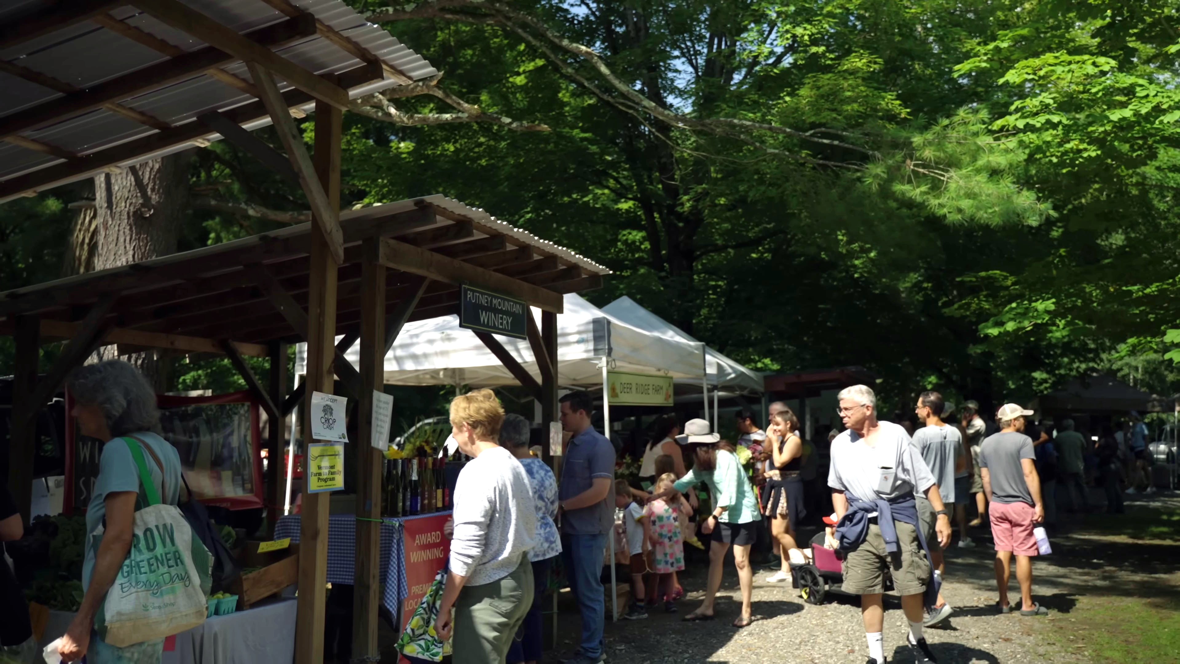 Brattleboro farmers market