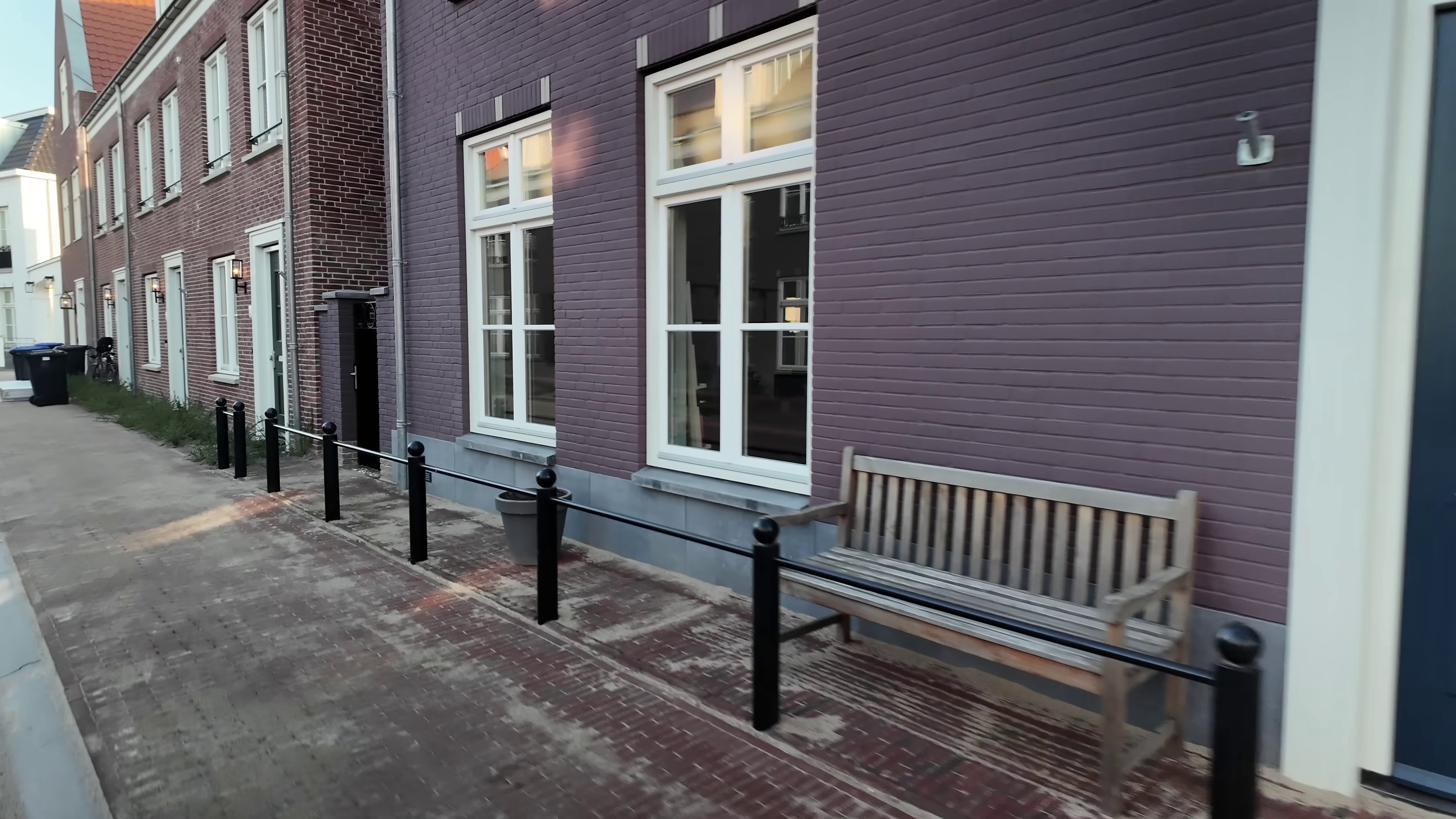 Bluestone plinths in Weespersluis