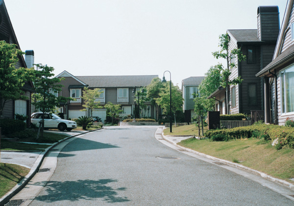 Seattle Village streetscape